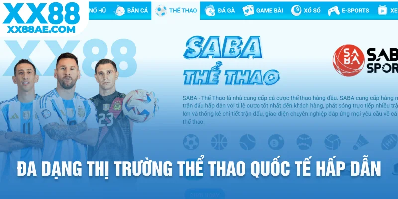 Đa dạng thị trường thể thao quốc tế hấp dẫn